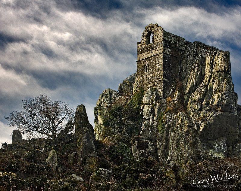 Roche Rock, St Michael's Chapel. Fine Art Landscape Photography by Gary Waidson