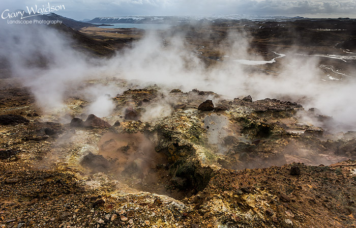 Seltn (Seltun), Krsuvk (Krysuvik), Iceland - Photo Expeditions -  Gary Waidson - All Rights Reserved