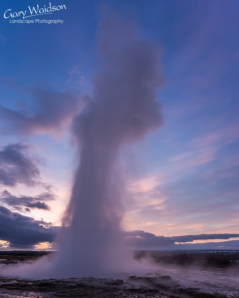 Strokkur, Iceland - Photo Expeditions - © Gary Waidson - All Rights Reserved
