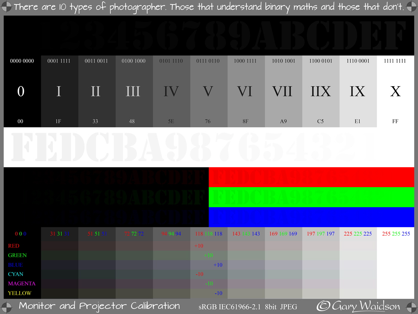Monitor-and-Projector-Calibration
