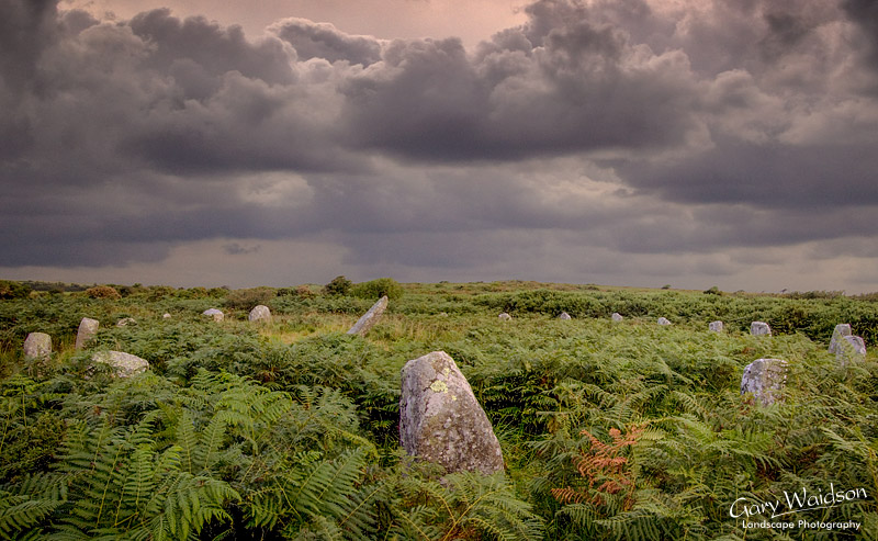 Boscawen Un stone circle. Fine Art Landscape Photography by Gary Waidson