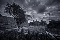 Slate workers cottages, Cwmorthin. Gwynedd. 