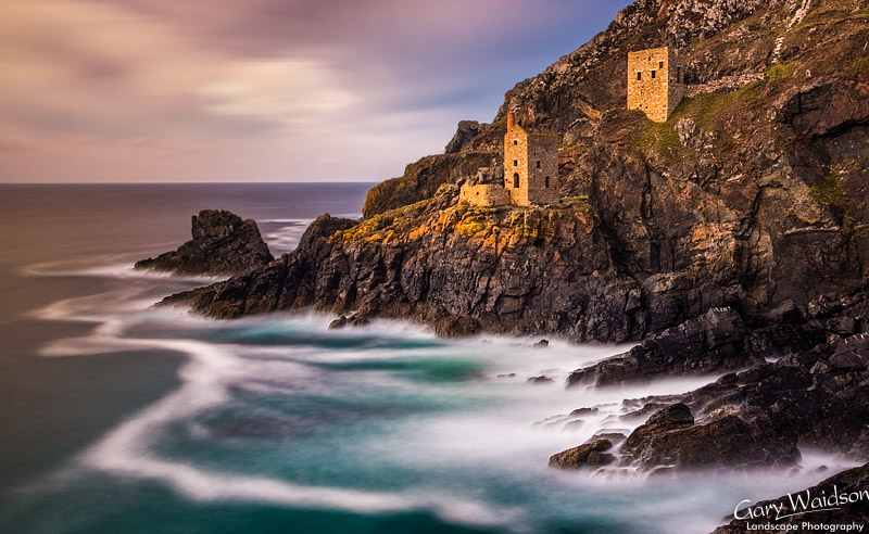 Tin mines at Botallack Head. Cornwall. Fine Art Landscape Photography by Gary Waidson