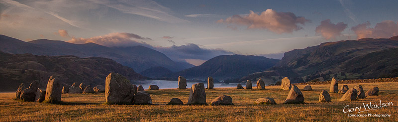 The Carles at Castlerigg. Ancient stone circle in the English Lake District, Cumbria. Fine Art Landscape photography by Gary Waidson.