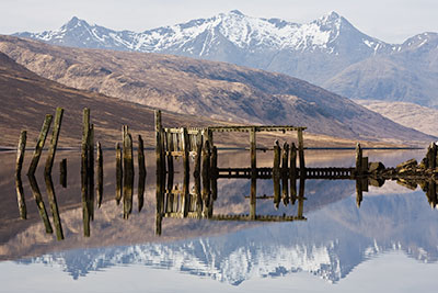 Loch Etive Jetty. Fine Art Landscape Photography by Gary Waidson