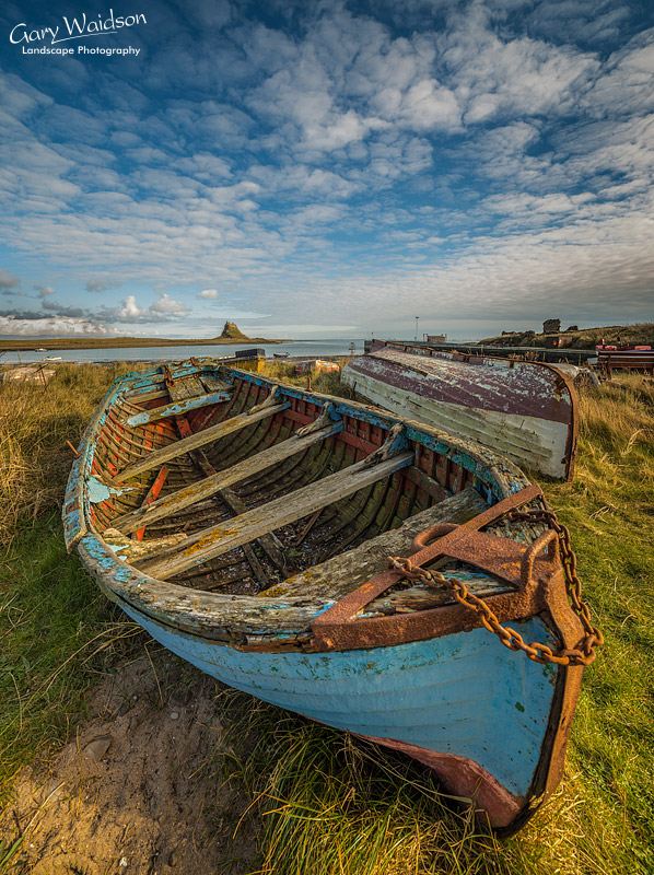 Old Lindisfarne Boat - Fine Art Landscape Photography by Gary Waidson