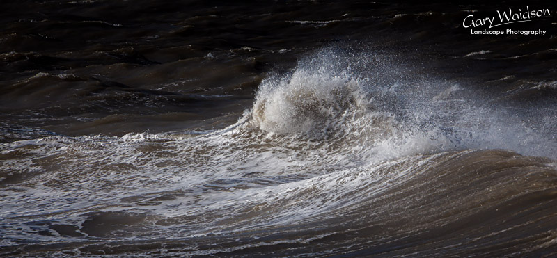 Second Wave - Storm Jorge - New-Brighton - Fine Art Landscape Photography by Gary Waidson