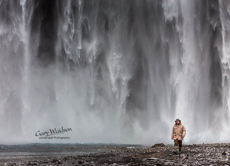 Wayland at Skógafoss (Skogafoss), Iceland - Photo Expeditions - © Gary Waidson - All Rights Reserved