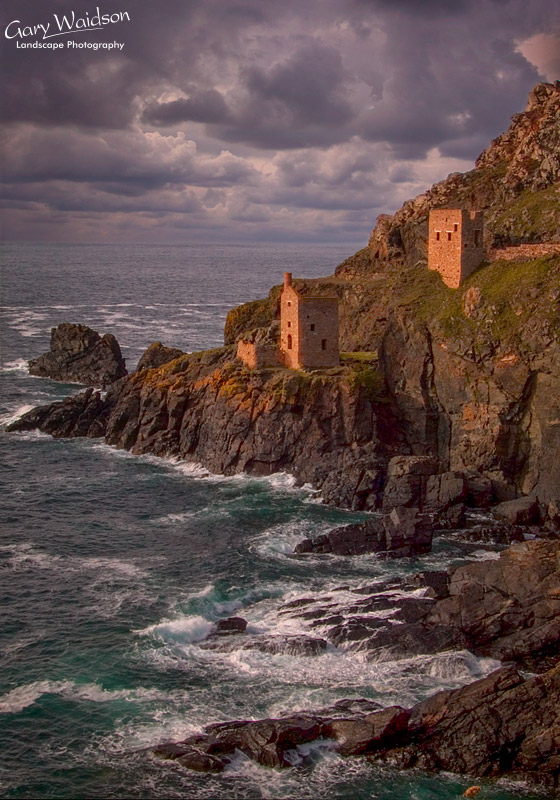 Tin Mines at Botallack Head. Fine Art Landscape Photography by Gary Waidson