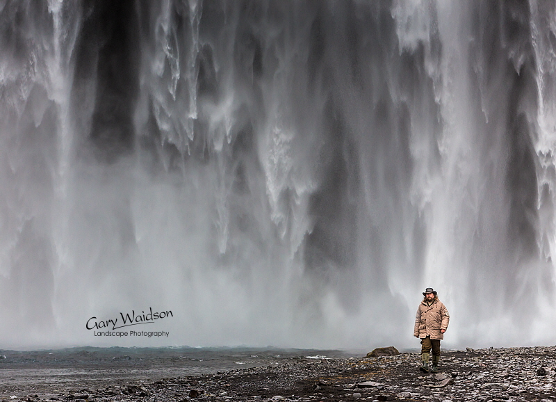Wayland at Skgafoss (Skogafoss), Iceland - Photo Expeditions -  Gary Waidson - All Rights Reserved